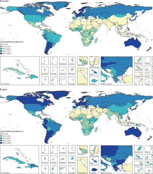 FDI network_Global, regional, and national trends in alcohol consumption