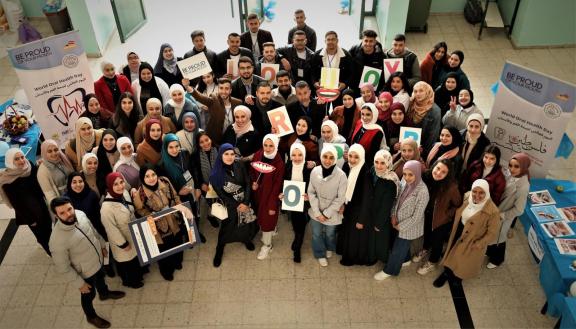 palestine association of dental students world oral health day fdi