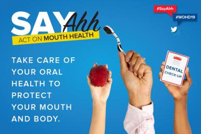 FDI World Oral Health Day Say Ahh