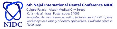 6th Najaf International Dental Conference
